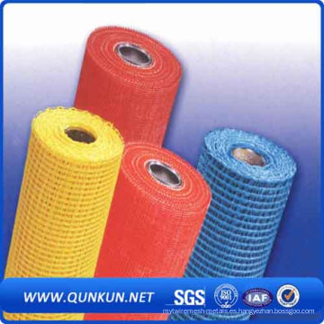Malla de fibra de vidrio de cinco colores de resistencia de estuco con precio de fábrica